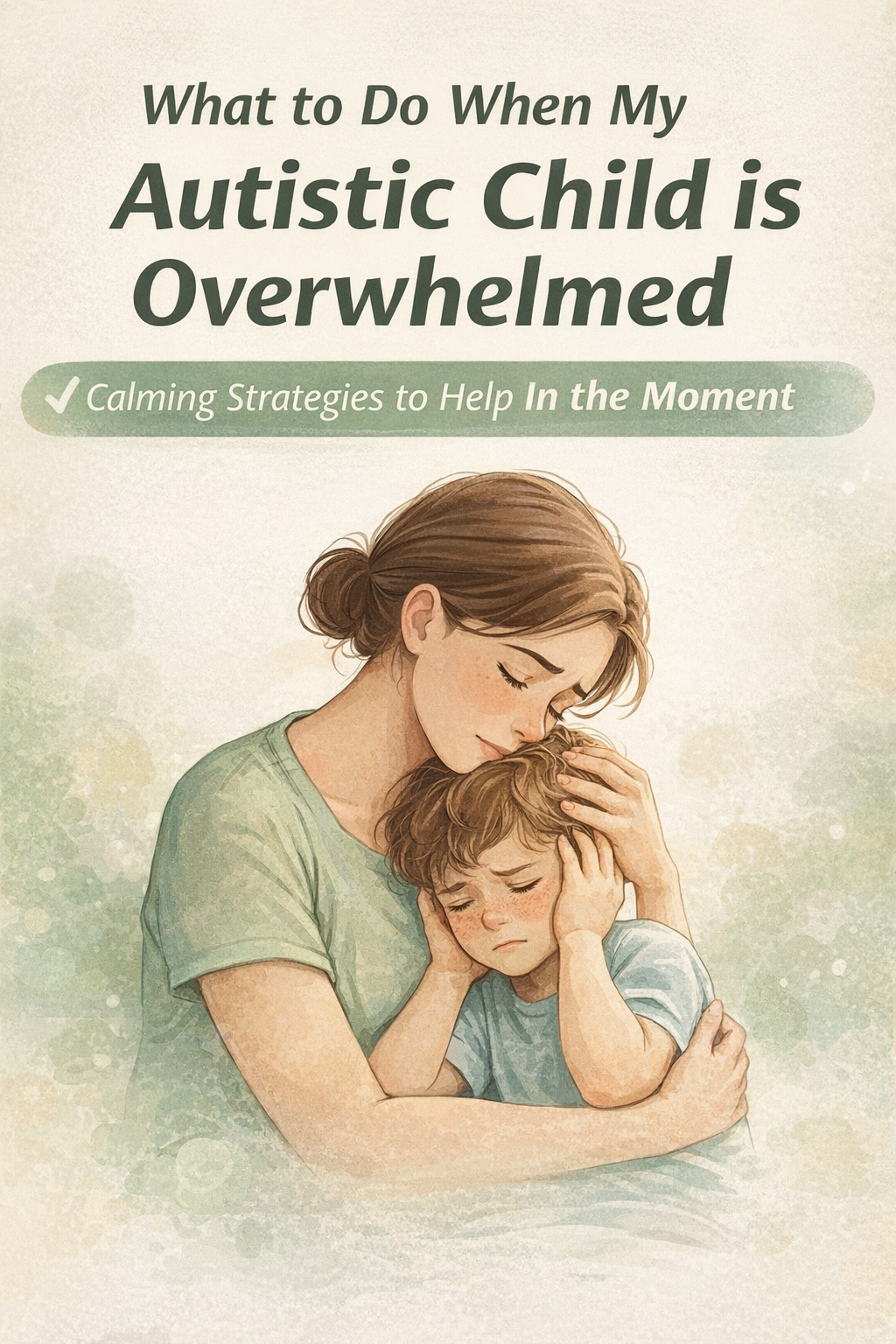 When My Autistic Child Is Overwhelmed – Printable Support Tool