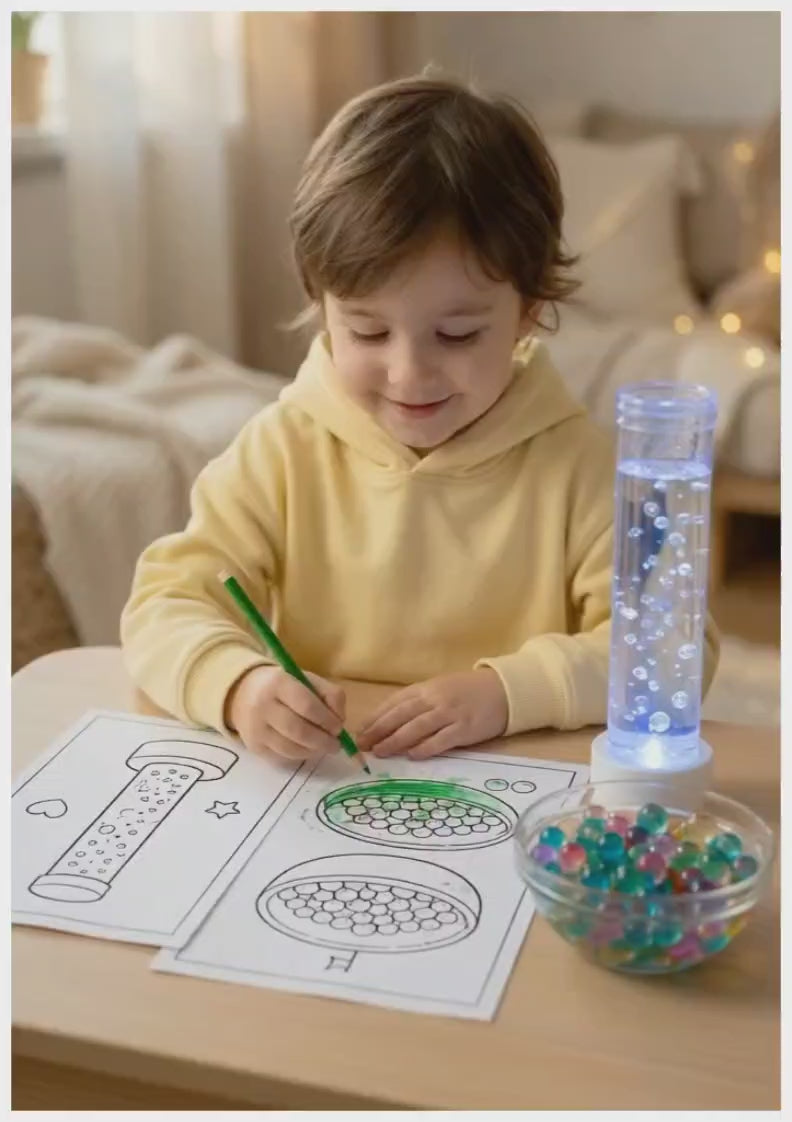 Sensory Play Coloring Pages | 10 Printable Coloring Pages for Kids (Ages 3–6)