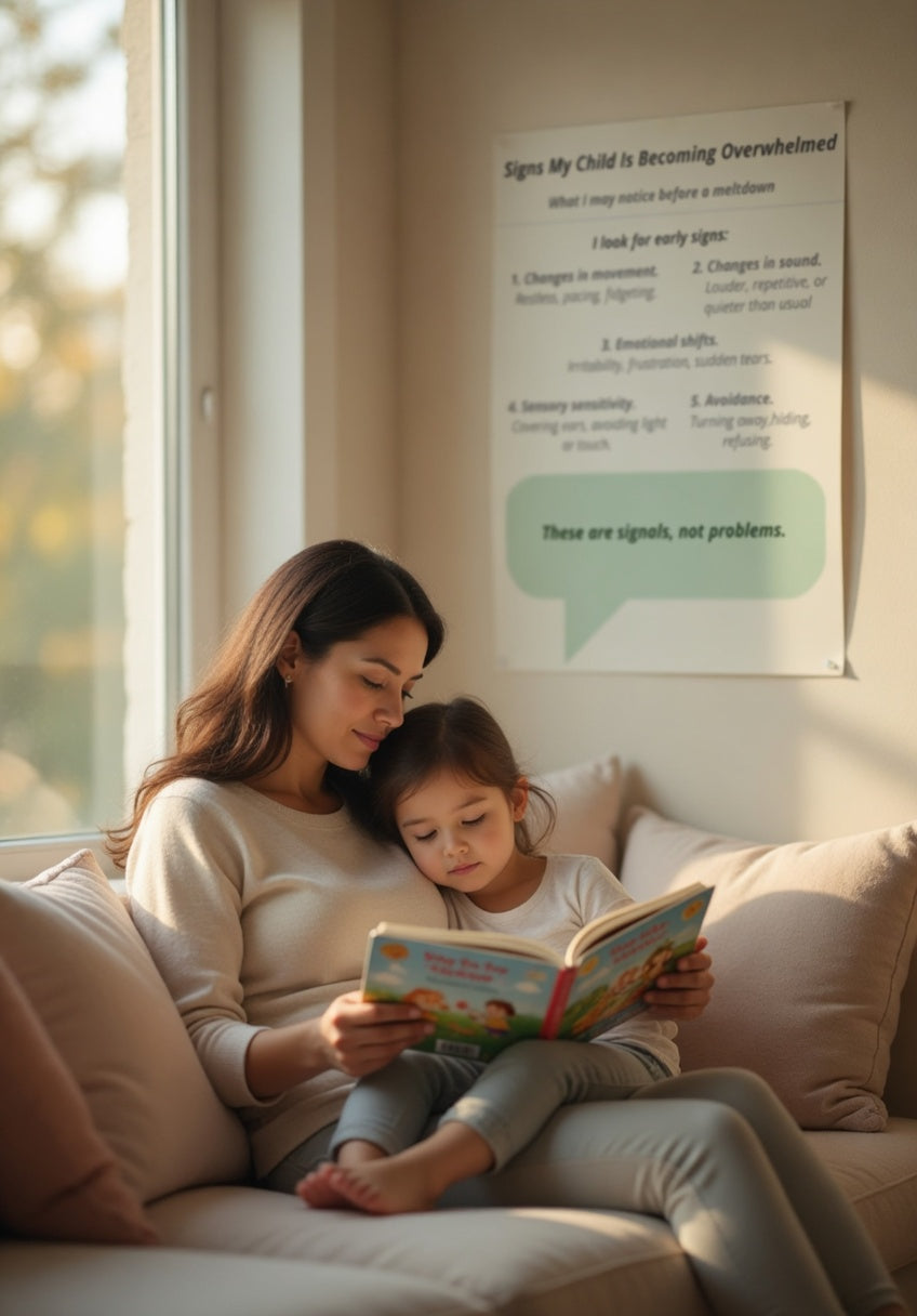 Signs My Child Is Becoming Overwhelmed – Autism Support Printable