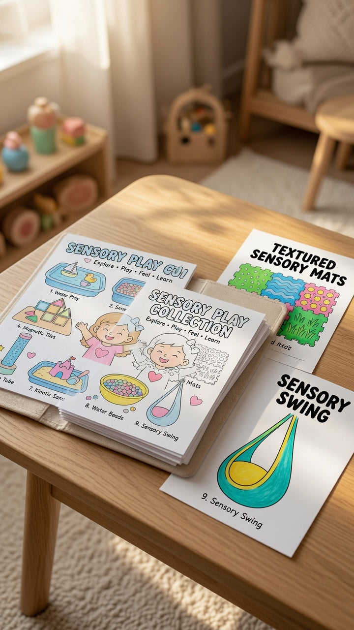 Sensory Play Coloring Pages | 10 Printable Coloring Pages for Kids (Ages 3–6)
