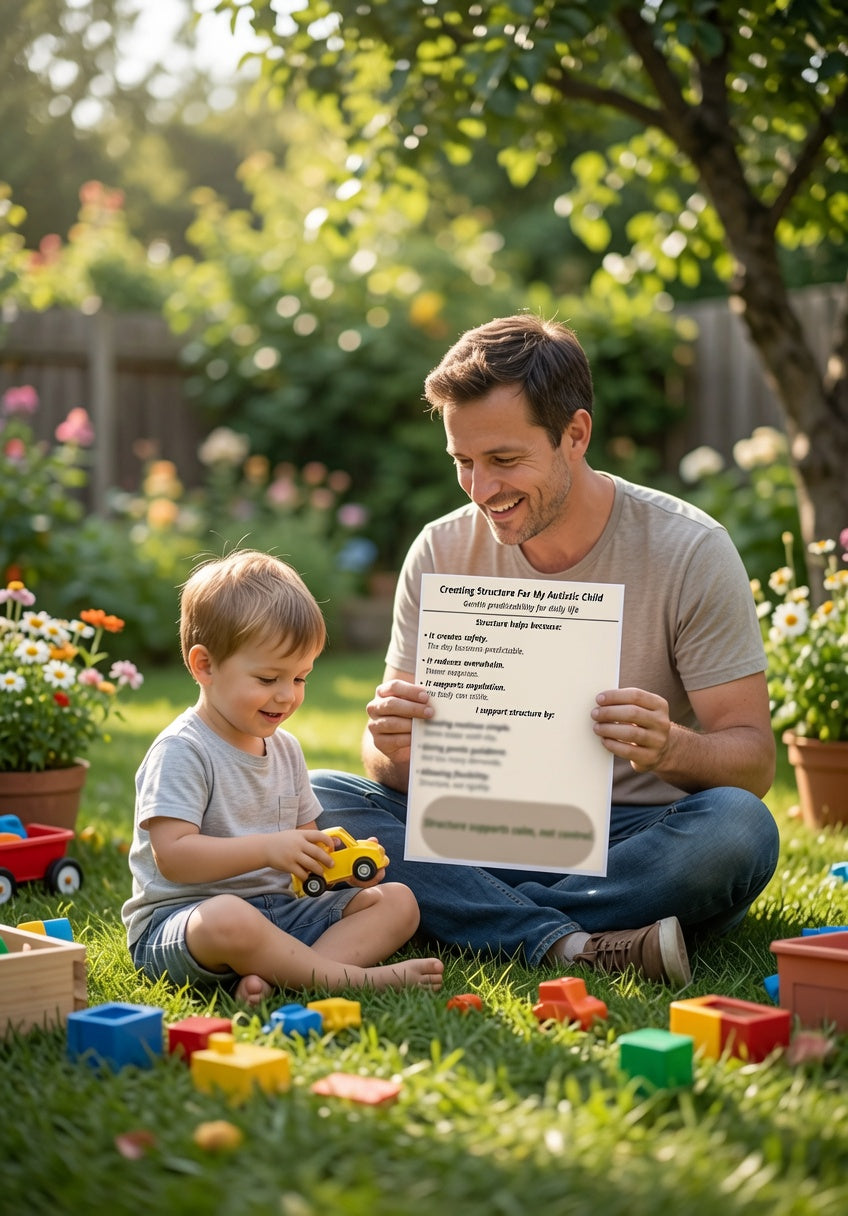Creating Structure for My Autistic Child – Autism Support Printable
