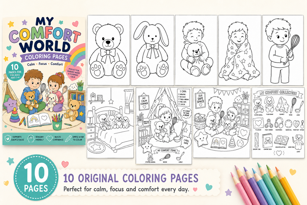 My Comfort World Coloring Pages