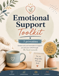 Emotional Support Toolkit for Autism Parents | 7 Printable Co-Regulation Guides | Sensory Overload & Meltdown Support Bundle | Neurodivergent Parenting PDF