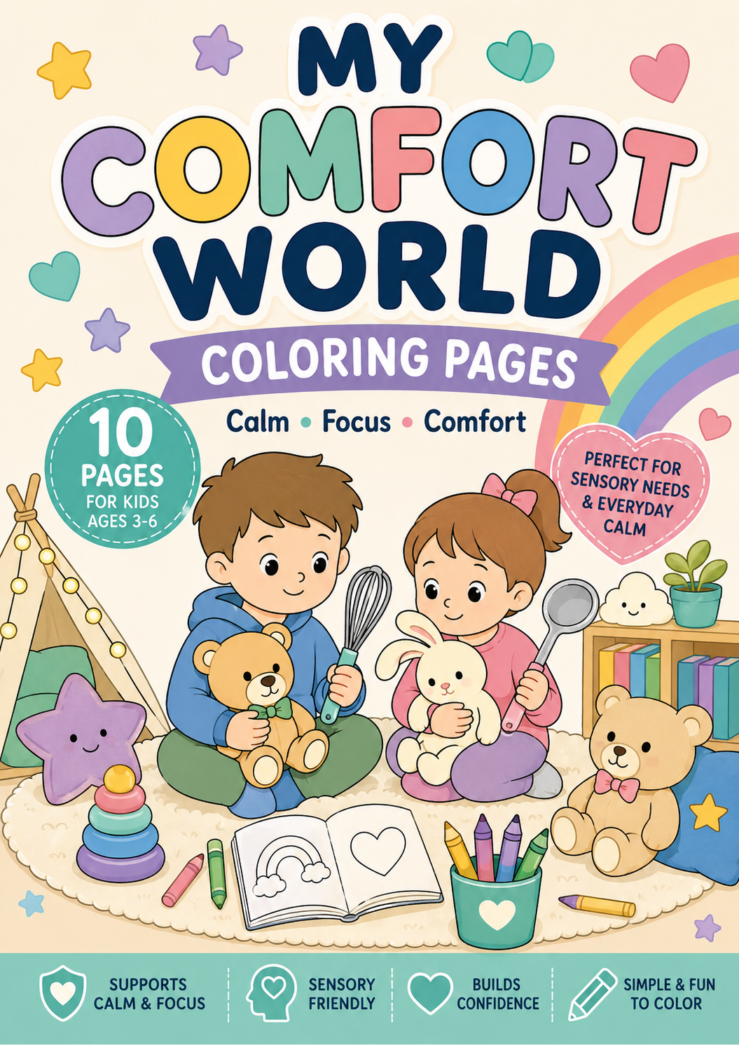 My Comfort World Coloring Pages