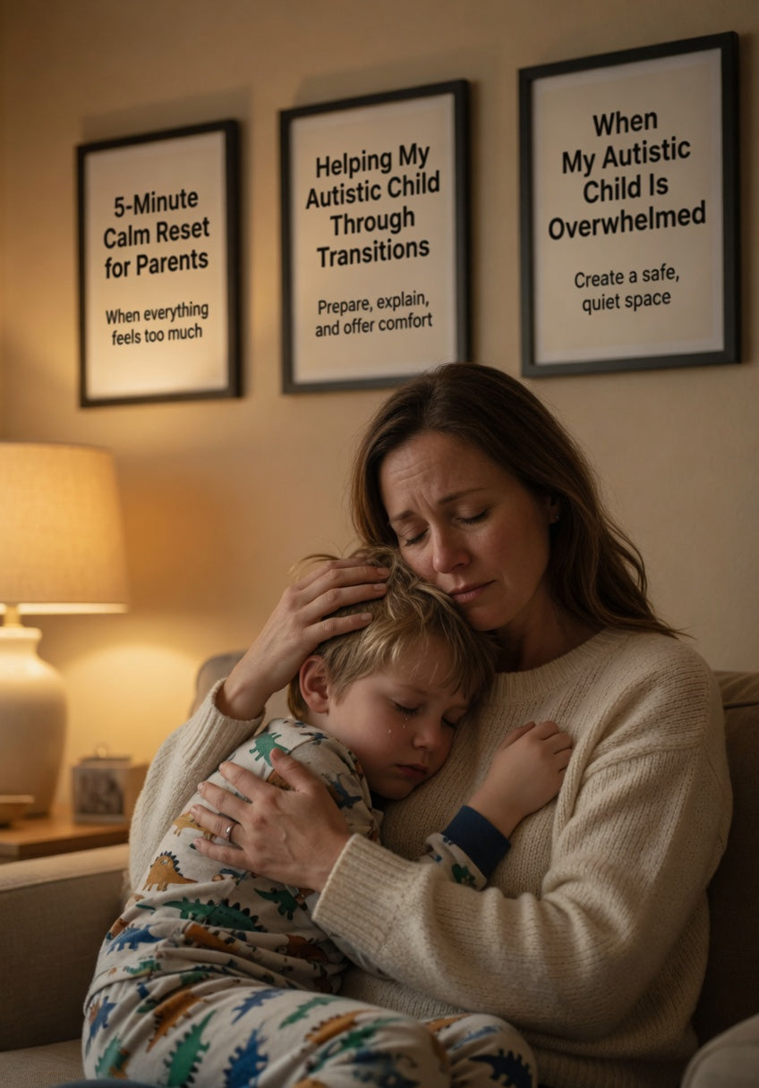 Autism Support Printable Bundle for Parents – Calm & Emotional Regulation Toolkit